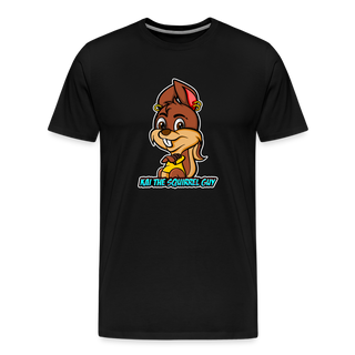 Kai The Squirrel Guy Men's Premium T-Shirt - sun yellow