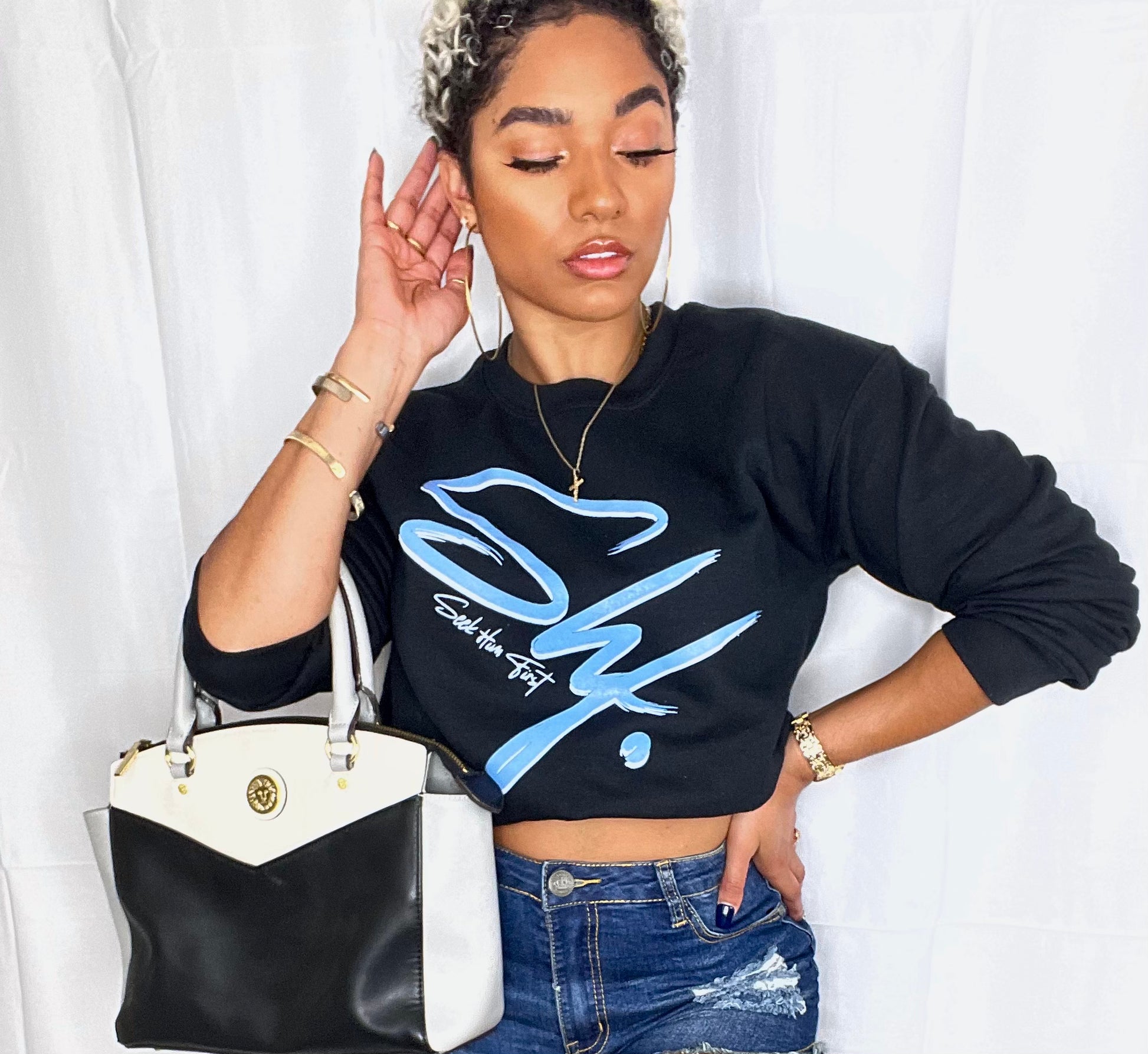 Icy "Seek Him First" Sweatshirt - Unisex - KaiMish